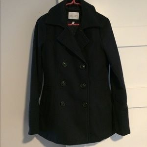 Delia*s Navy colored Peacoat M